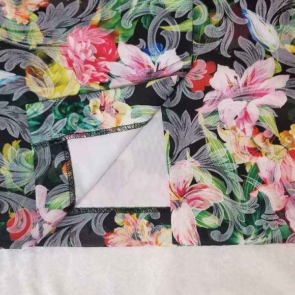 NY&C Floral Pencil Skirt - Picture 5 of 7